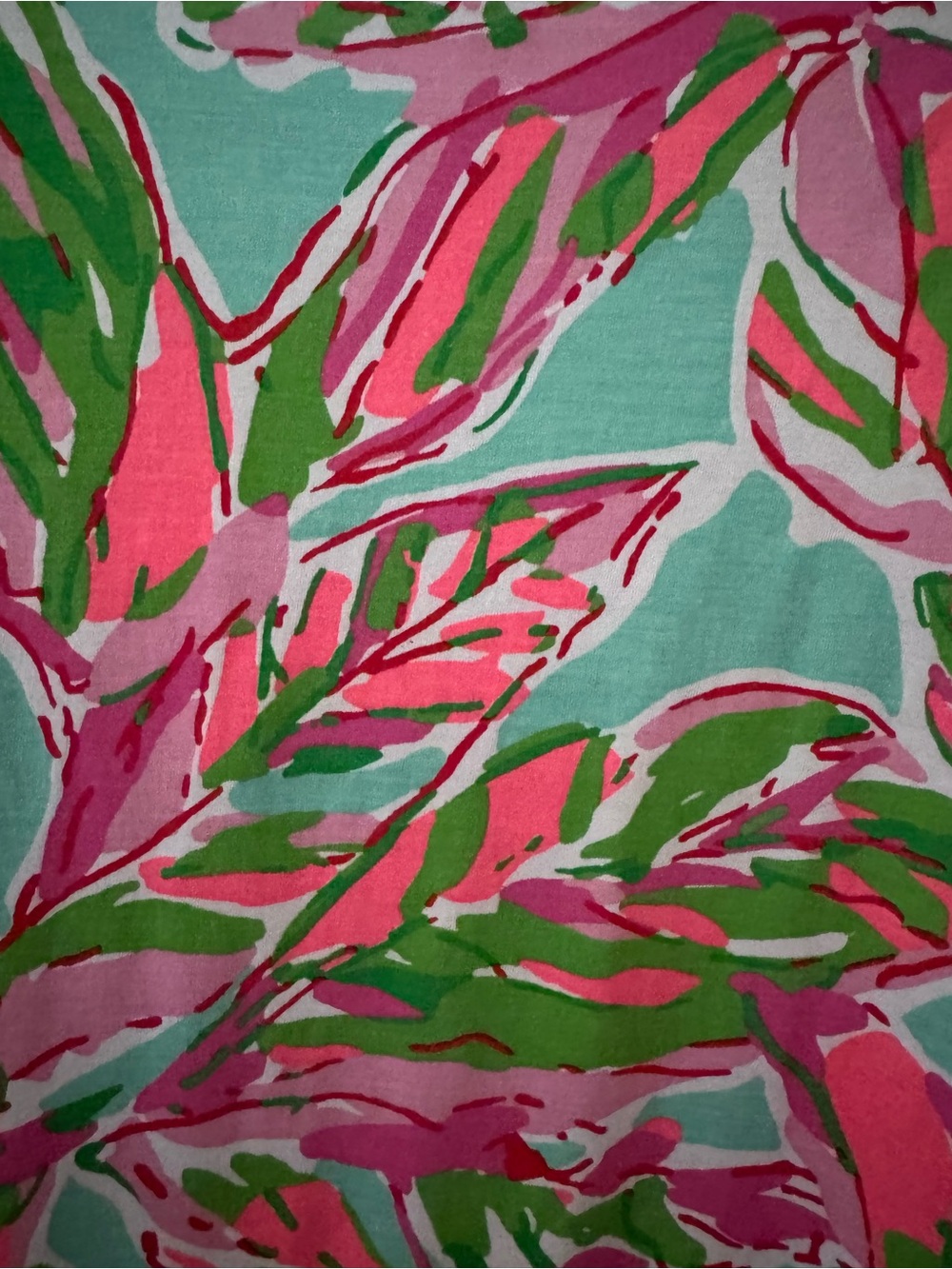 Lilly Pulitzer Dorothy “In the Vias” Print Henley Size Small 100% Pima Cotton - Picture 10 of 10